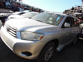2008 Toyota Highlander Silver 3.5L AT 2WD #Z22043